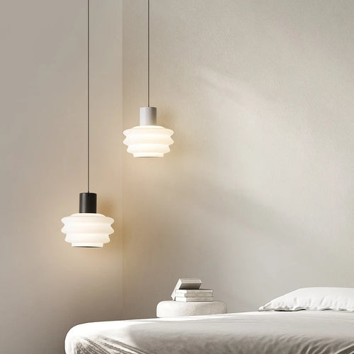 lustre nordique créatif à tête unique moderne - vue 6 sur 12