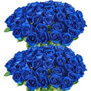 lot de 50 roses artificielles en soie pour décoration et événements festifs
