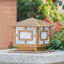lampe extérieure rétro pour éclairage de jardin et chemin