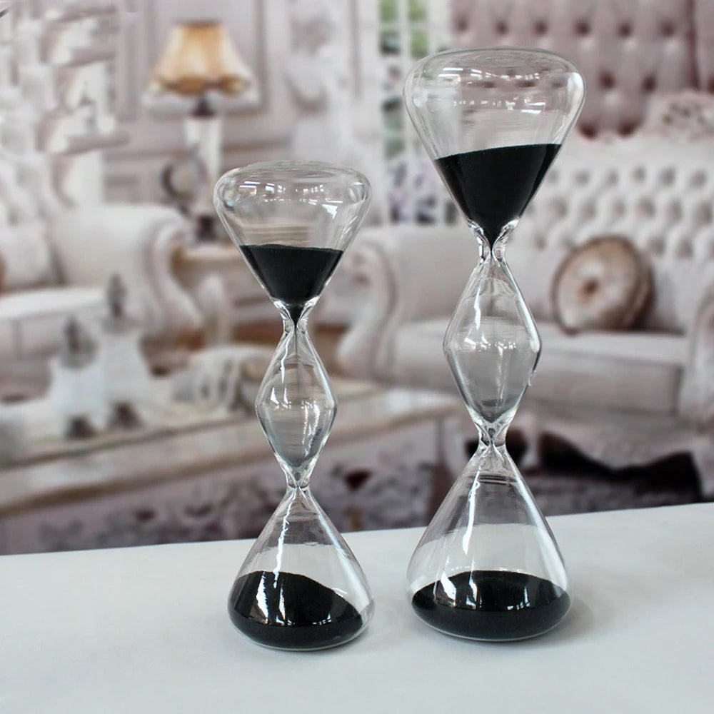 sablier créatif en verre pour décoration et cadeaux - vue 6 sur 11
