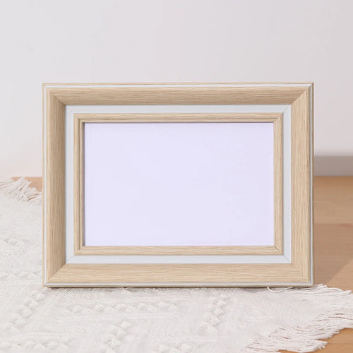 cadre photo en bois pour portraits de famille et mariage - vue 9 sur 10