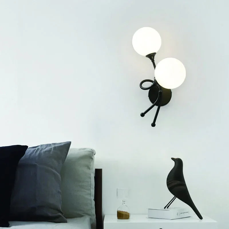 applique murale en verre design moderne pour intérieur élégant - vue 4 sur 10