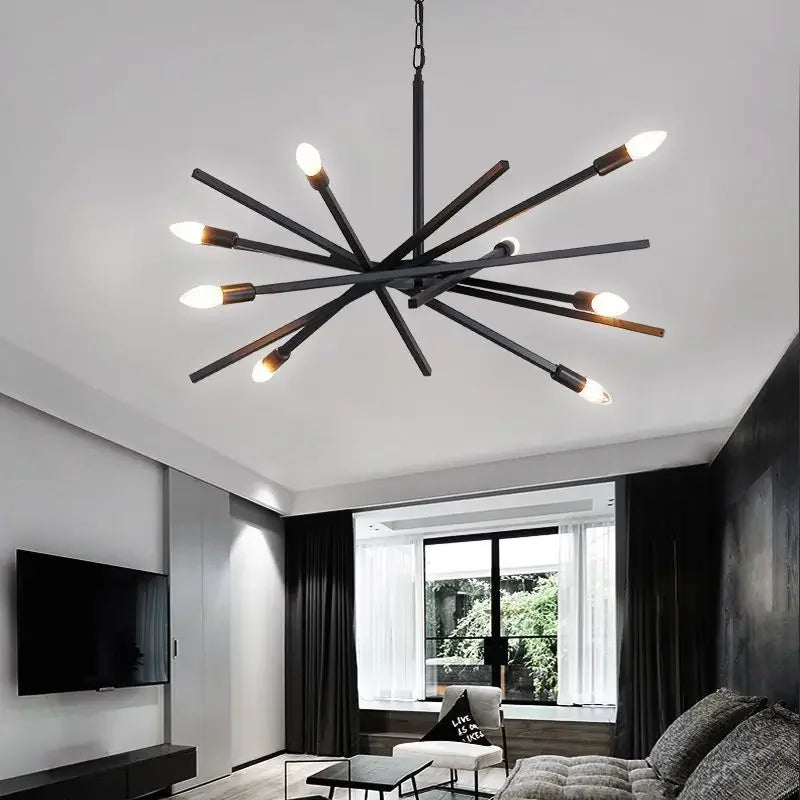 plafonnier led suspendu design moderne pour décoration intérieure - vue 4 sur 7