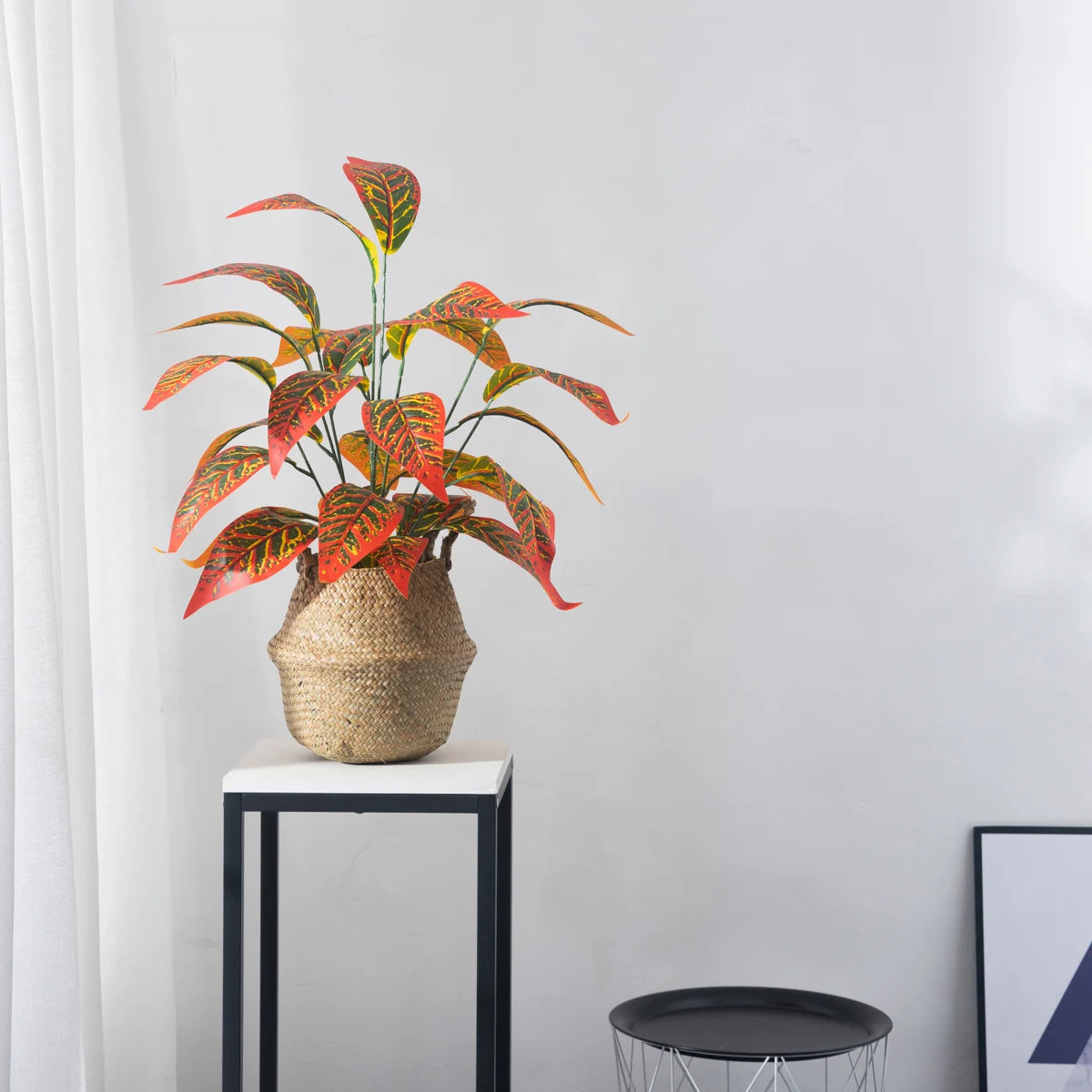 plantes artificielles arbre tropical feuillage décoratif pour intérieur et extérieur - vue 3 sur 7