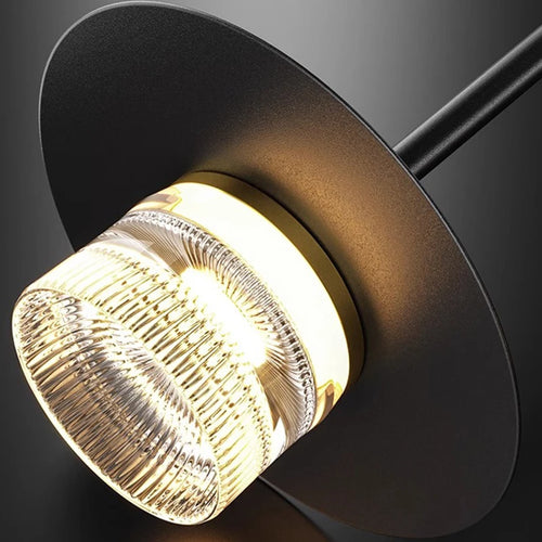 Suspension design en métal et verre - vue 6 sur 14