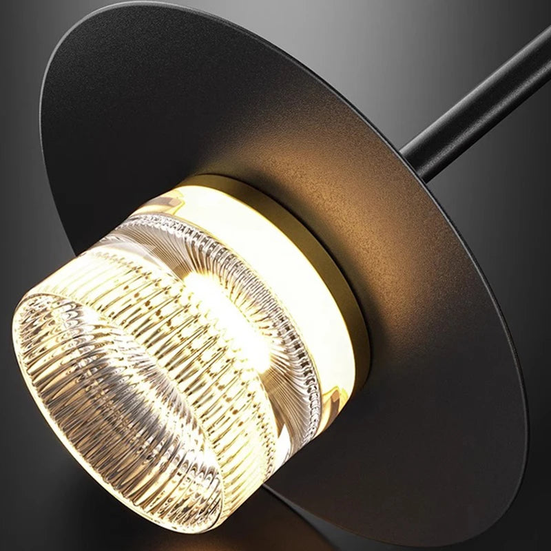 Suspension design en métal et verre - vue 6 sur 14
