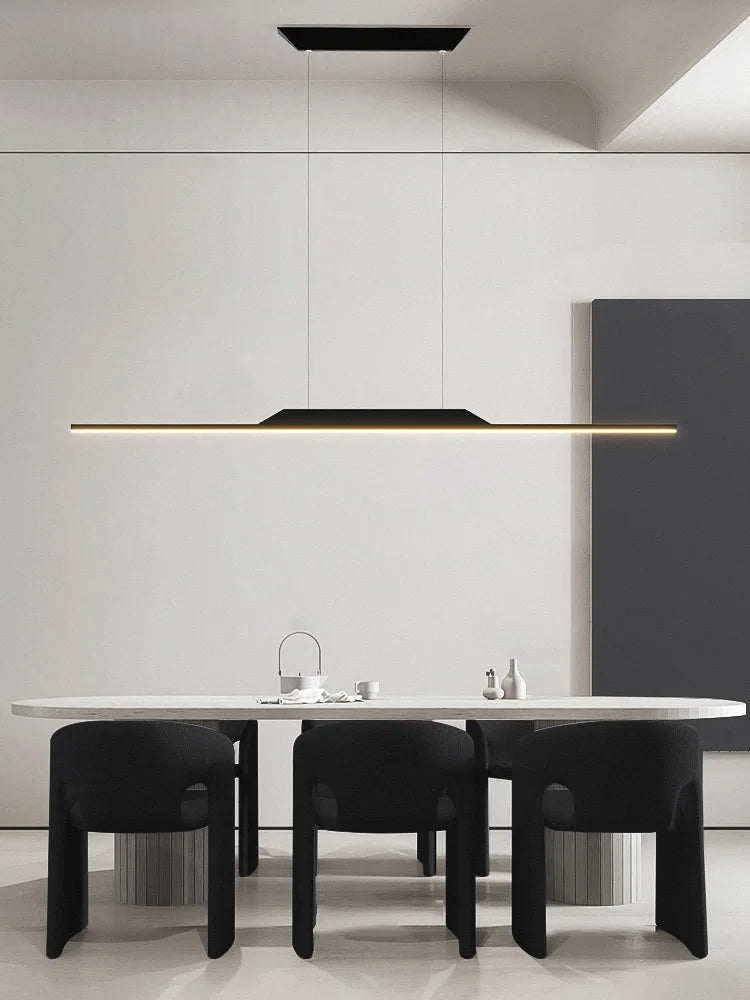 lustre led moderne pour bar cuisine et studio - vue 1 sur 15