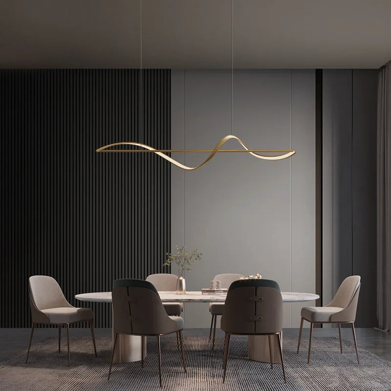 lustre moderne pour éclairage intérieur suspendu - vue 3 sur 6