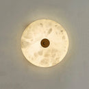 applique ronde en marbre rétro-éclairage pour hôtel