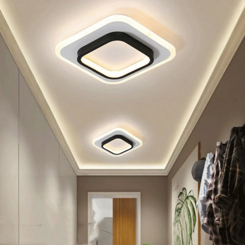 plafonnier led moderne design nordique éclairage créatif unique - vue 3 sur 8