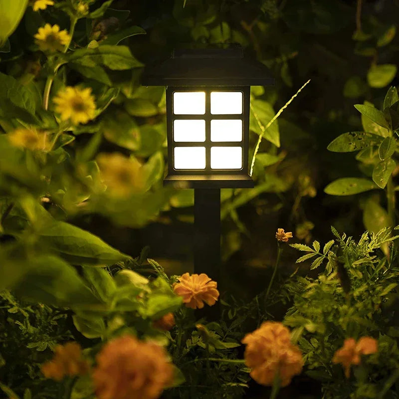 lot de lampes solaires led pour éclairage extérieur décoratif de jardin - vue 2 sur 8