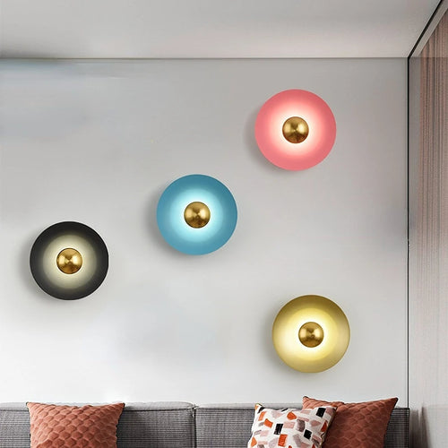 Applique circulaire nordique à LED - vue 3 sur 11