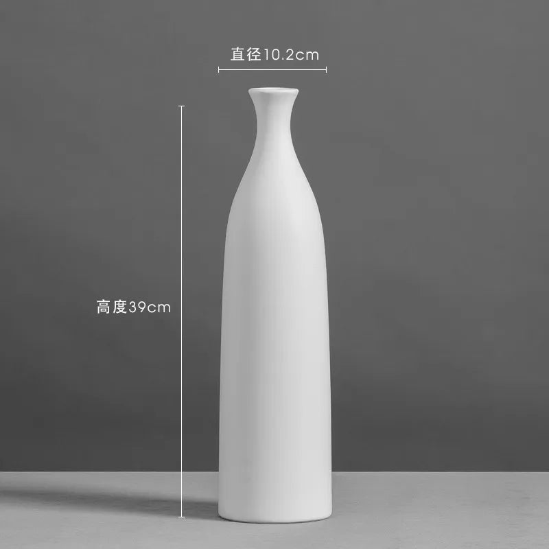 vase en céramique moderne pour décoration florale élégante - vue 9 sur 14