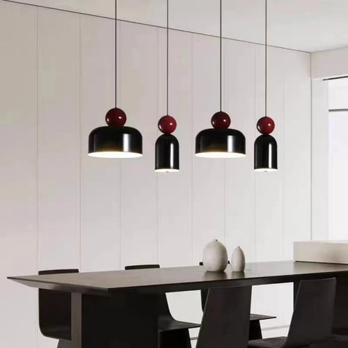 lustre moderne réglable cordon métallique pour intérieur design - vue 2 sur 24