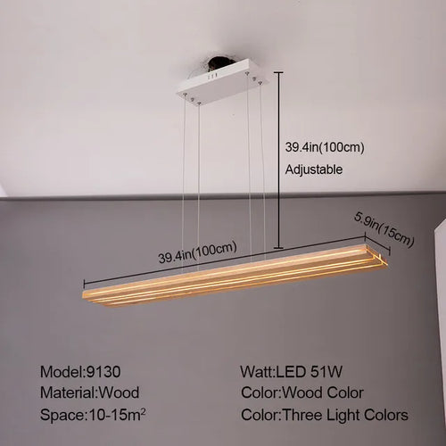Applique murale nordique en bois craquelé - vue 10 sur 10