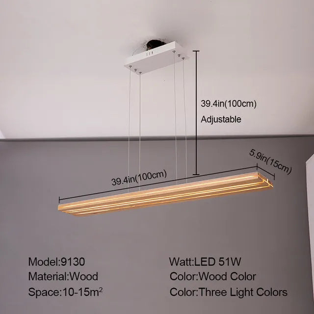 Applique murale nordique en bois craquelé - vue 10 sur 10