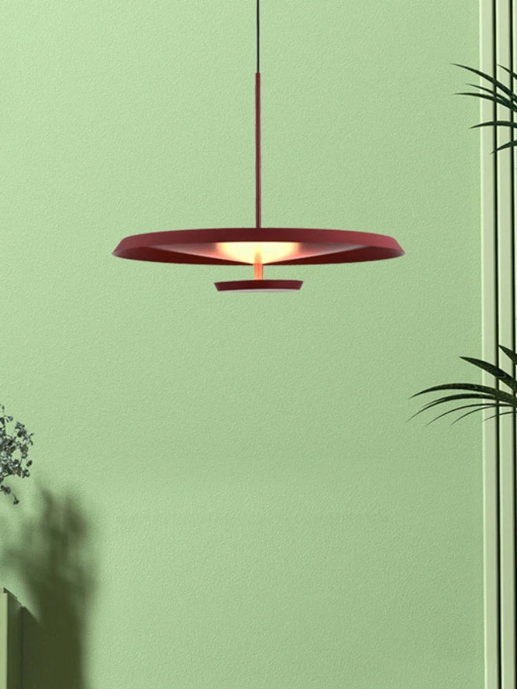 suspension led petite taille design espagnol protection des yeux diffuse - vue 5 sur 10