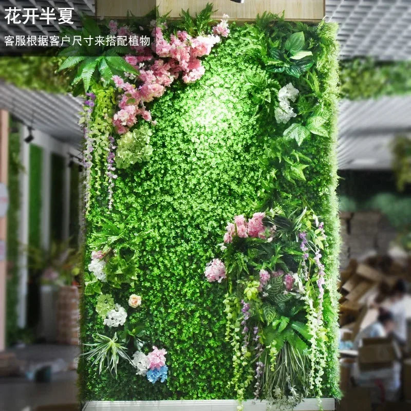 décoration végétale murale verte pour intérieur élégant - vue 17 sur 25