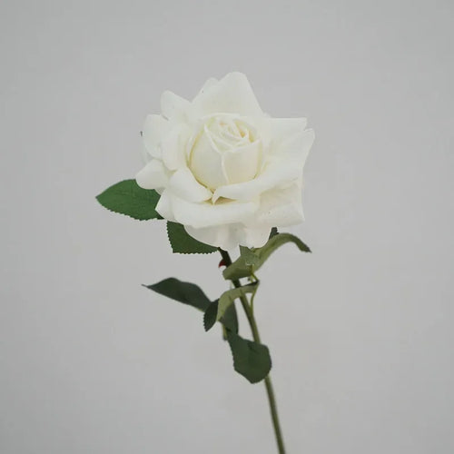 branche de roses artificielles en latex pour décoration et cadeaux - vue 6 sur 11
