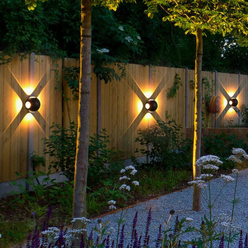 applique murale led moderne pour intérieur et extérieur - vue 3 sur 12