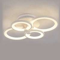plafonnier led moderne à intensité variable pour intérieur