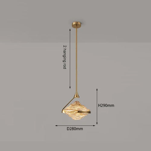 suspension au design nordique moderne créatif intérieur - vue 9 sur 8