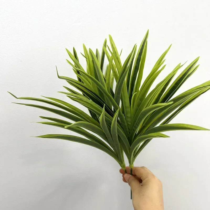 plantes artificielles herbe d'araignée décoration florale mariage - vue 4 sur 7