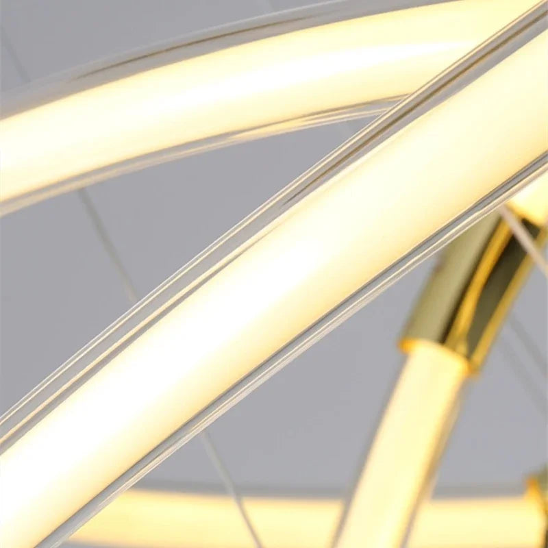 lustre à LED design avec détection de geste pour intérieur - vue 4 sur 12