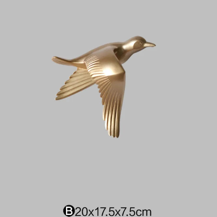 décoration murale créative mouette oiseau pour intérieur - vue 36 sur 36