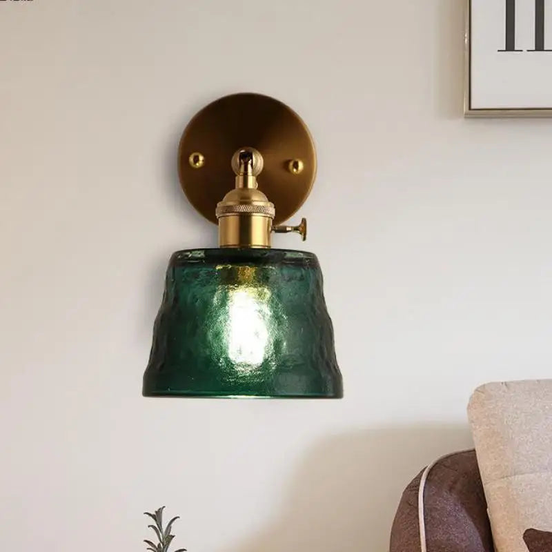 applique murale vintage en verre pour décoration intérieure