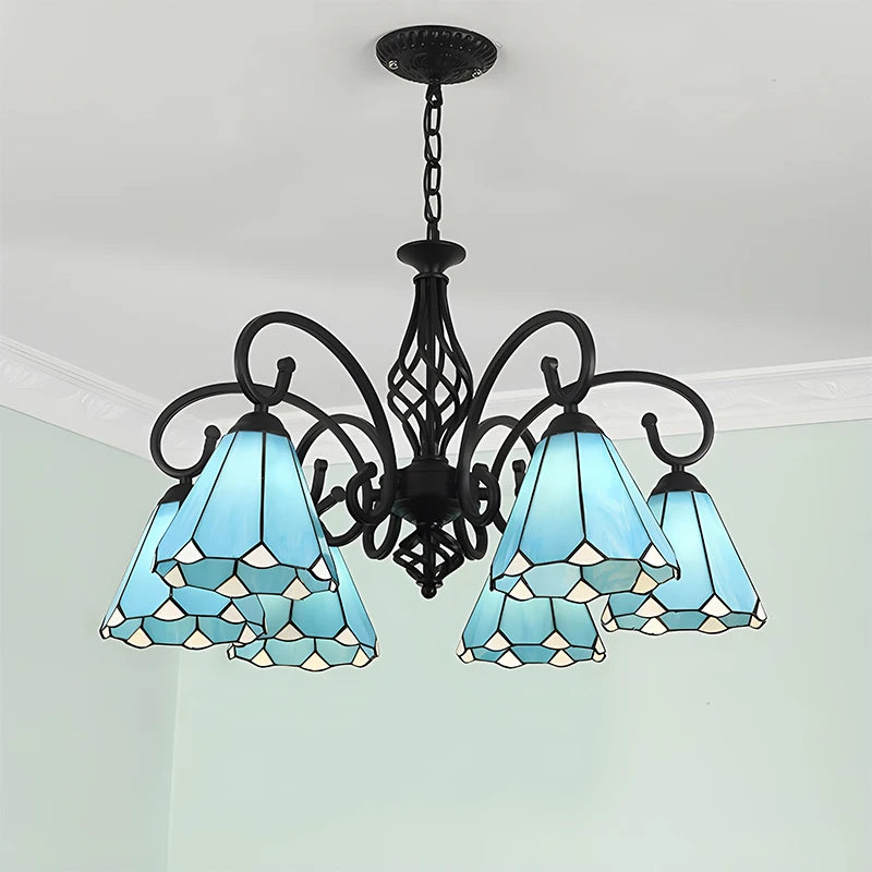 lustre suspendu créatif luxe pour bar club salon et hall - vue 5 sur 12