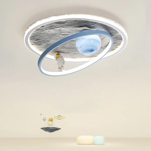 plafonnier led rond pour éclairage intérieur moderne - vue 2 sur 12