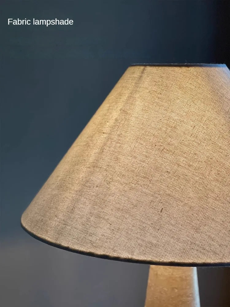 lampe à poser en pierre rétro design pour décoration intérieure - vue 4 sur 7