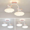plafonnier licorne nuage télécommande princesse spectre complet