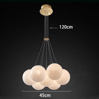 Lustre led boules suspendues au design moderne