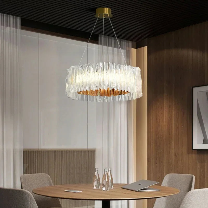 lustre design suspendu pour décoration intérieure moderne élégante - vue 5 sur 15