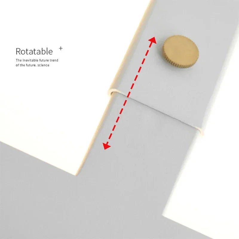 applique murale led moderne étanche pour miroir rotative et lumineuse - vue 7 sur 14