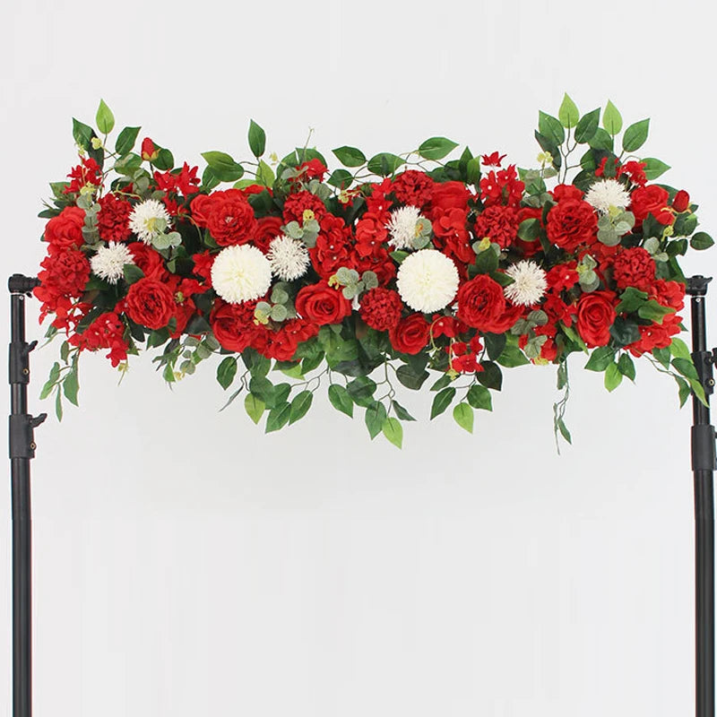 décoration murale fleurs artificielles pour mariage et événements - vue 6 sur 12