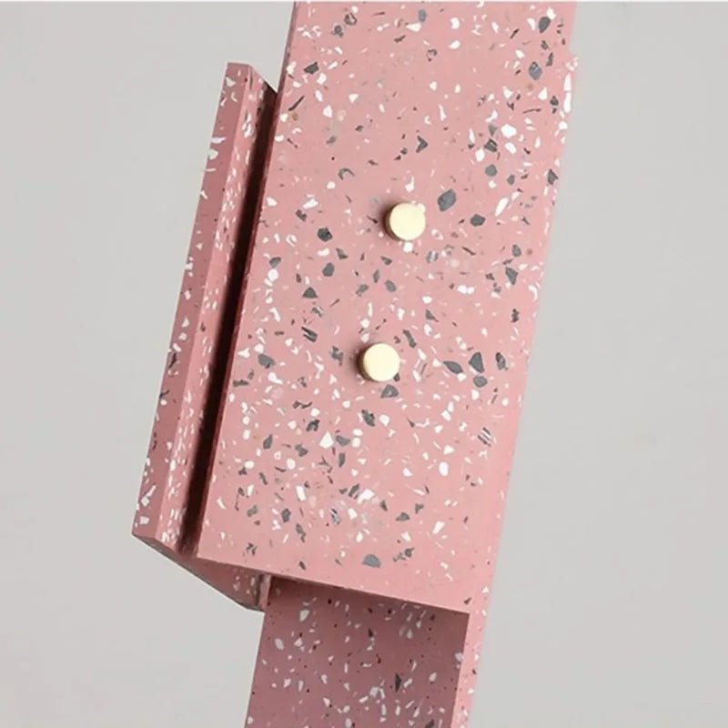 suspension art déco terrazzo réglable pour intérieur élégant - vue 5 sur 9