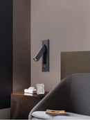 applique murale led rotative avec interrupteur pour lecture