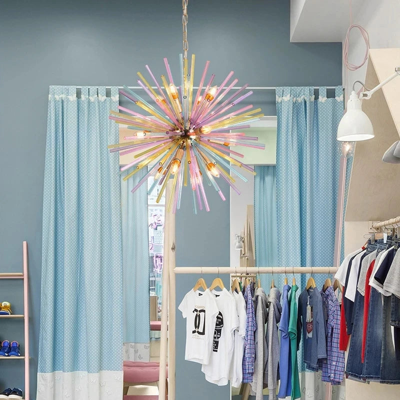 suspension pissenlit moderne créative pour décoration intérieure - vue 4 sur 9