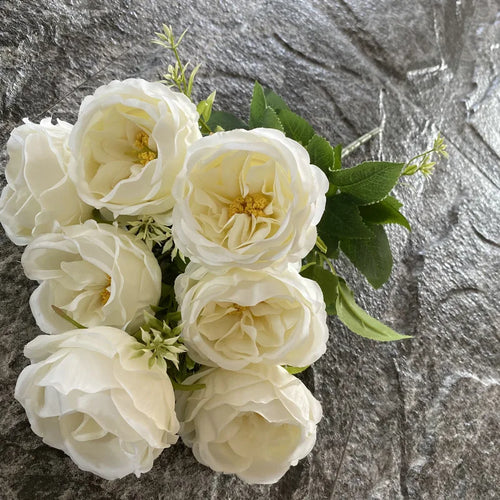 bouquet de roses en soie pour mariage et décoration intérieure - vue 20 sur 19