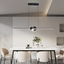 Modern Hanging LED Chandelier Tables, Restaurants, Kitchens, Minimum Ceiling Chandeliers, Home Decorative Lights, Linear