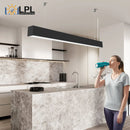 suspension lumineuse réglable pour intérieur moderne et élégant