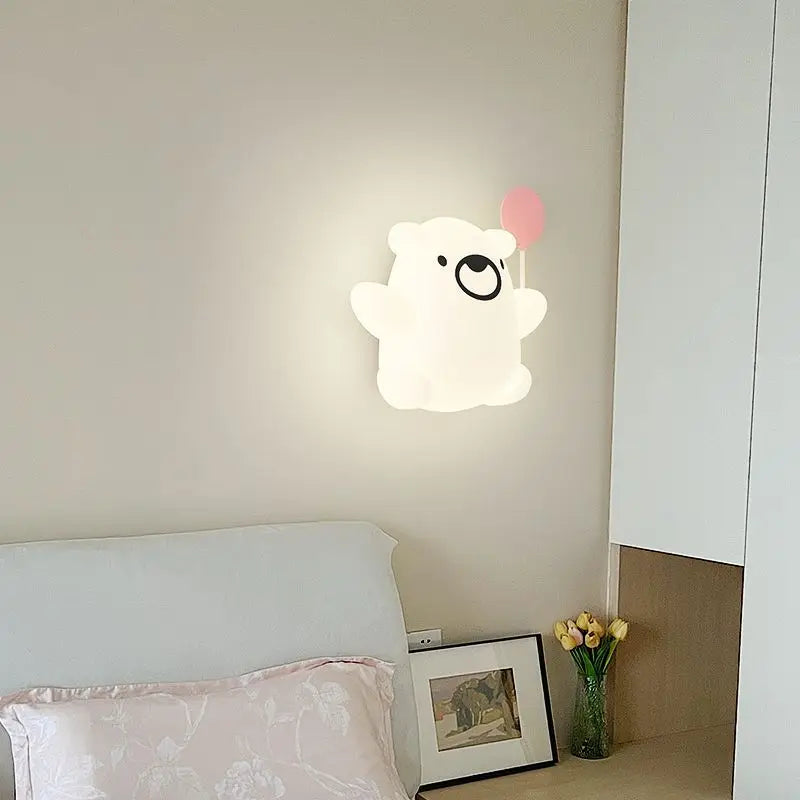 applique murale dessin animé pour enfant avec télécommande optionnelle - vue 6 sur 12