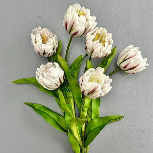 fleurs artificielles tulipes pour décoration festive et vacances - vue 4 sur 11