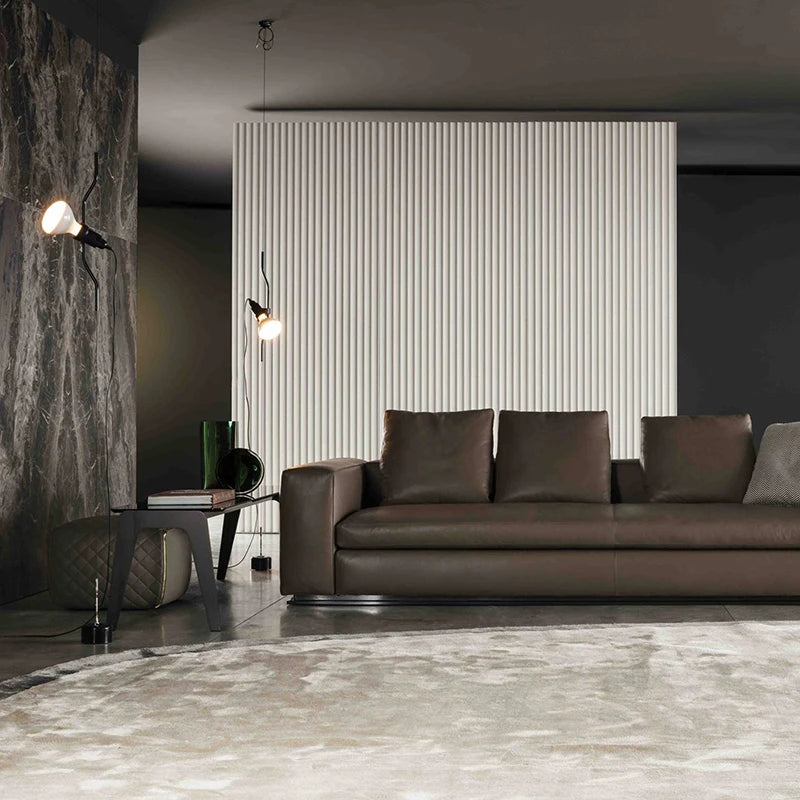 Italian modern creative living room, dining room, bedroom, bedside study, LED chandelier, designer model room, decorative sofa, - vue 6 sur 14