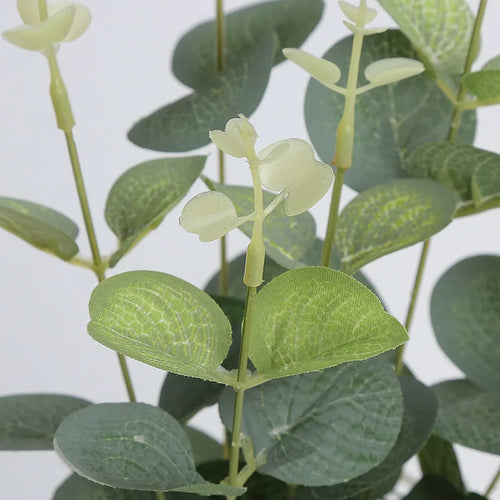décoration de table branches d eucalyptus plantes artificielles pour mariage - vue 5 sur 7