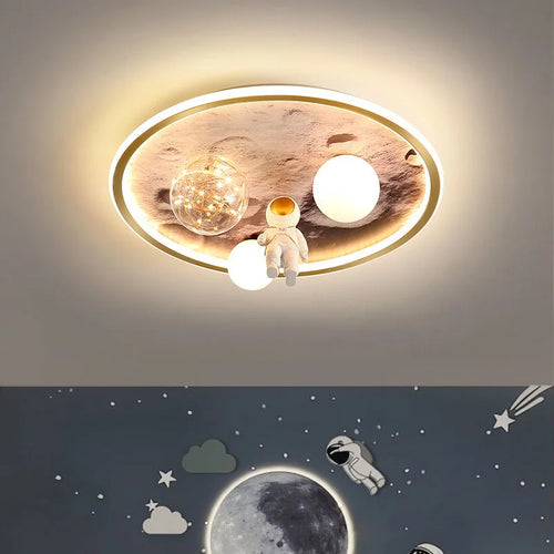 Plafonnier LED moderne pour une décoration intérieure élégante - vue 4 sur 16