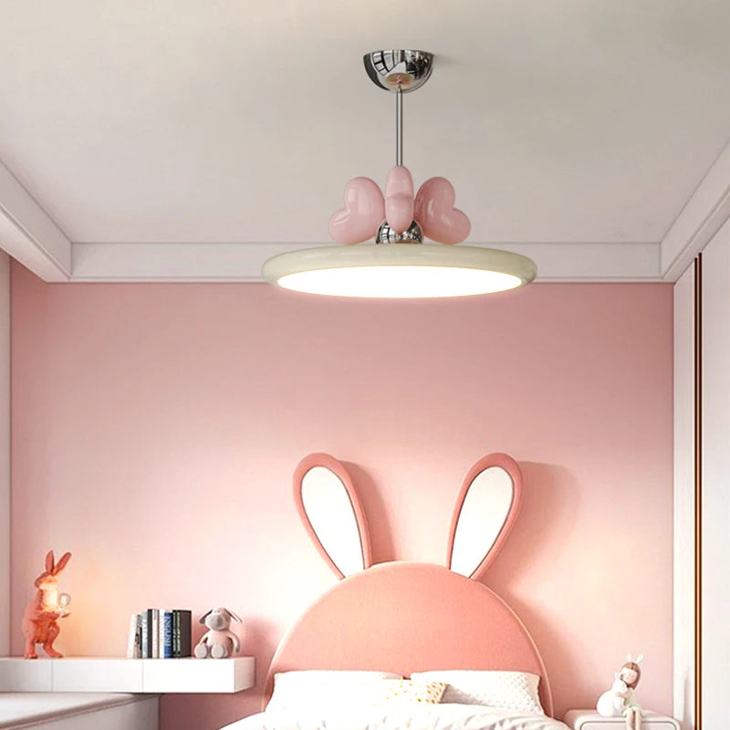 lustre girly à intensité variable pour un éclairage personnalisé - vue 6 sur 10